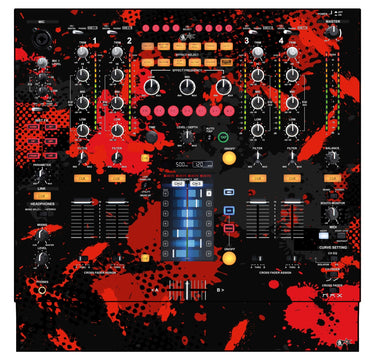 Pioneer DJ DJM 2000 Skin Conflict Red